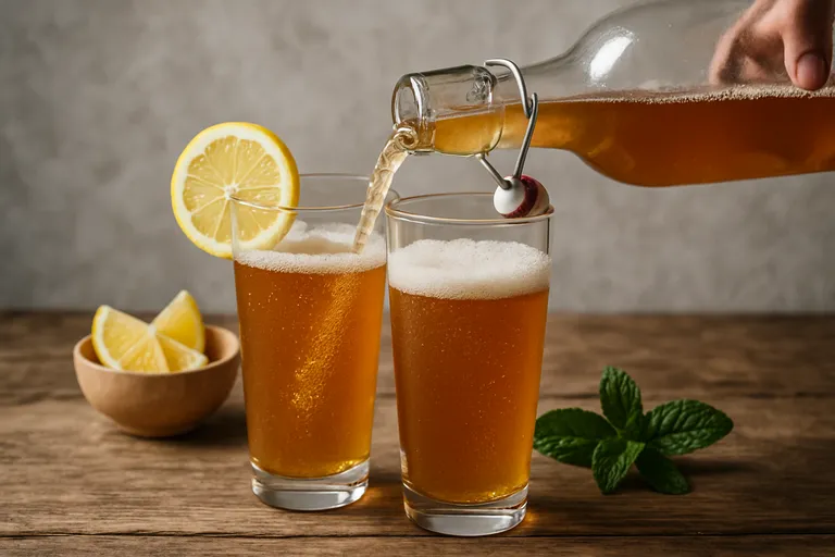 Tips voor het serveren van kombucha